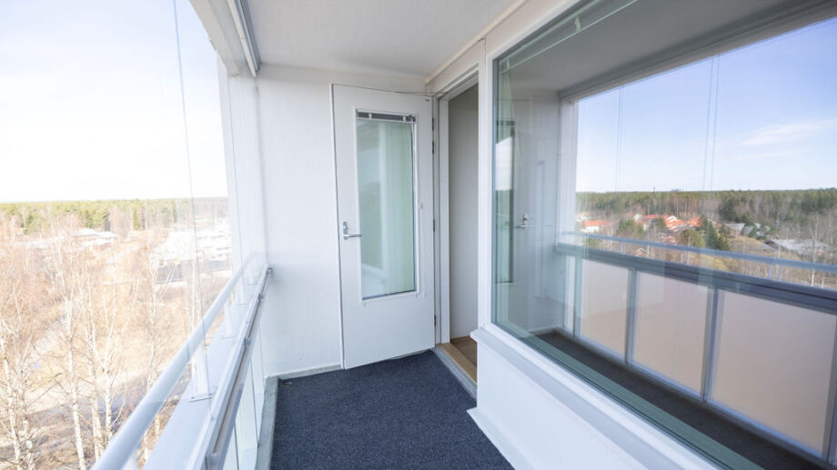 Parveke, näkymä ulos